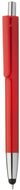 Monikäyttöinen kuulakynä Rincon touch ballpoint pen, punainen liikelahja logopainatuksella