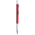 Monikäyttöinen kuulakynä Sauris ballpoint pen, punainen liikelahja logopainatuksella