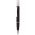 Monikäyttöinen kuulakynä Tromix spray pen, valkoinen, musta liikelahja logopainatuksella