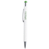 Monikäyttöinen kuulakynä Woner touch ballpoint pen, valkoinen, vihreä liikelahja logopainatuksella