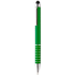 Monikäyttöinen kuulakynä alustalla Linox touch ballpoint pen, vihreä liikelahja logopainatuksella