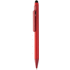 Monikäyttöinen kuulakynä alustalla Slip touch ballpoint pen, punainen liikelahja logopainatuksella