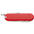 Monikäyttöinen taskuveitsi Castilla mini multifunctional pocket knife, punainen liikelahja logopainatuksella