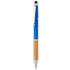 Monikäyttöinen kuulakynä Bollys touch ballpoint pen, sininen liikelahja logopainatuksella