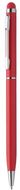 Monikäyttöinen kuulakynä Byzar touch ballpoint pen, punainen liikelahja logopainatuksella
