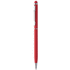 Monikäyttöinen kuulakynä Byzar touch ballpoint pen, punainen liikelahja logopainatuksella