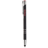 Monikäyttöinen kuulakynä Connel touch ballpoint pen, musta, punainen lisäkuva 2