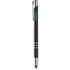 Monikäyttöinen kuulakynä Connel touch ballpoint pen, musta, vihreä lisäkuva 2