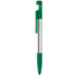 Monikäyttöinen kuulakynä Handy touch ballpoint pen, hopea, vihreä liikelahja logopainatuksella