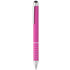 Monikäyttöinen kuulakynä Minox touch ballpoint pen, fuksia liikelahja logopainatuksella