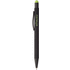 Monikäyttöinen kuulakynä Pearly ballpoint pen, musta, vihreä liikelahja logopainatuksella