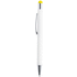 Monikäyttöinen kuulakynä Woner touch ballpoint pen, valkoinen, keltainen lisäkuva 1