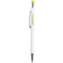 Monikäyttöinen kuulakynä Woner touch ballpoint pen, valkoinen, keltainen lisäkuva 3