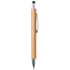 Monikäyttöinen kuulakynä Zharu bamboo touch ballpoint pen, luonnollinen lisäkuva 2