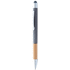 Monikäyttöinen osoitinkynä Zabox touch ballpoint pen, harmaa liikelahja logopainatuksella