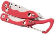 Monikäyttöinen taskutyövälineet Borth multi tool, punainen liikelahja logopainatuksella