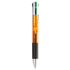 Monivärinen kuulakynä 4 Colour ballpoint pen, oranssi liikelahja logopainatuksella