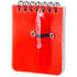 Muistilehtiö Duxo notebook, punainen liikelahja logopainatuksella