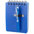 Muistilehtiö Duxo notebook, sininen liikelahja logopainatuksella
