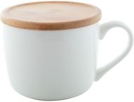 Muki Athena porcelain mug, valkoinen liikelahja logopainatuksella
