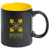 Muki Bafy mug, keltainen, musta lisäkuva 2