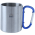 Muki Bastic metal mug, sininen, hopea lisäkuva 1