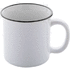 Muki Gover vintage mug, valkoinen, musta liikelahja logopainatuksella