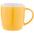 Muki Hemera mug, keltainen liikelahja logopainatuksella