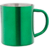 Muki Yozax mug, hopea, vihreä liikelahja logopainatuksella