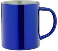 Muki Yozax mug, sininen, hopea liikelahja logopainatuksella