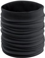 Muunneltava kauluri Holiam multipurpose scarf, musta liikelahja logopainatuksella