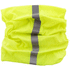 Muunneltava kauluri, heijastavat nauhat Reflex reflective multipurpose scarf, keltainen liikelahja logopainatuksella