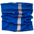 Muunneltava kauluri, heijastavat nauhat Reflex reflective multipurpose scarf, sininen liikelahja logopainatuksella
