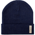 Myssy Daison organic cotton winter cap, tummansininen liikelahja logopainatuksella