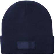 Myssy Holsen winter cap, tummansininen liikelahja logopainatuksella