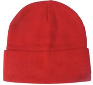 Myssy Lana winter hat, punainen liikelahja logopainatuksella
