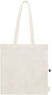 Ostoskassi Biyon cotton shopping bag, luonnollinen liikelahja logopainatuksella