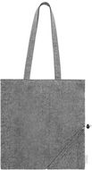 Ostoskassi Biyon cotton shopping bag, musta liikelahja logopainatuksella