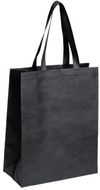 Ostoskassi Cattyr shopping bag, musta liikelahja logopainatuksella