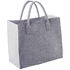 Ostoskassi CreaFelt Shop B custom shopping bag, harmaa lisäkuva 1