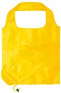 Ostoskassi Dayfan foldable shopping bag, keltainen liikelahja logopainatuksella