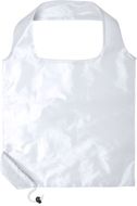 Ostoskassi Dayfan foldable shopping bag, valkoinen liikelahja logopainatuksella