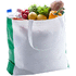Ostoskassi Decal shopping bag, valkoinen, vihreä lisäkuva 1