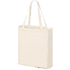 Ostoskassi Dylan foldable shopping bag, valkoinen, luonnollinen liikelahja logopainatuksella