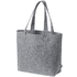 Ostoskassi Flavux RPET shopping bag, harmaa liikelahja logopainatuksella