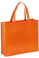 Ostoskassi Flubber shopping bag, oranssi liikelahja logopainatuksella