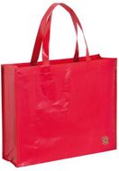 Ostoskassi Flubber shopping bag, punainen liikelahja logopainatuksella