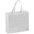 Ostoskassi Flubber shopping bag, valkoinen liikelahja logopainatuksella