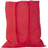 Ostoskassi Geiser cotton shopping bag, punainen liikelahja logopainatuksella