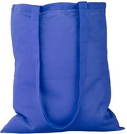 Ostoskassi Geiser cotton shopping bag, sininen liikelahja logopainatuksella